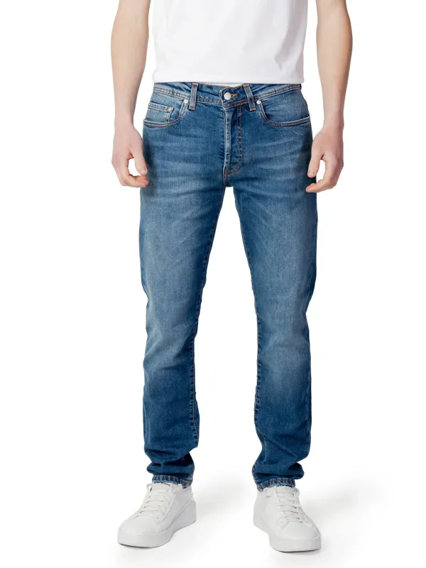 Liu Jo Herren Jeans mit geradem Bein