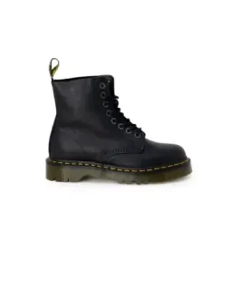 Schwarze Dr. Martens Lederstiefel