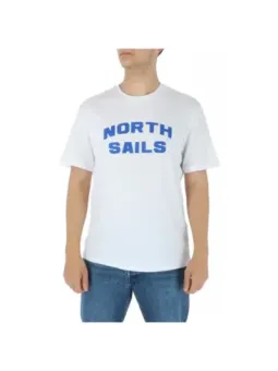 North Sails weißes T-Shirt Jeans