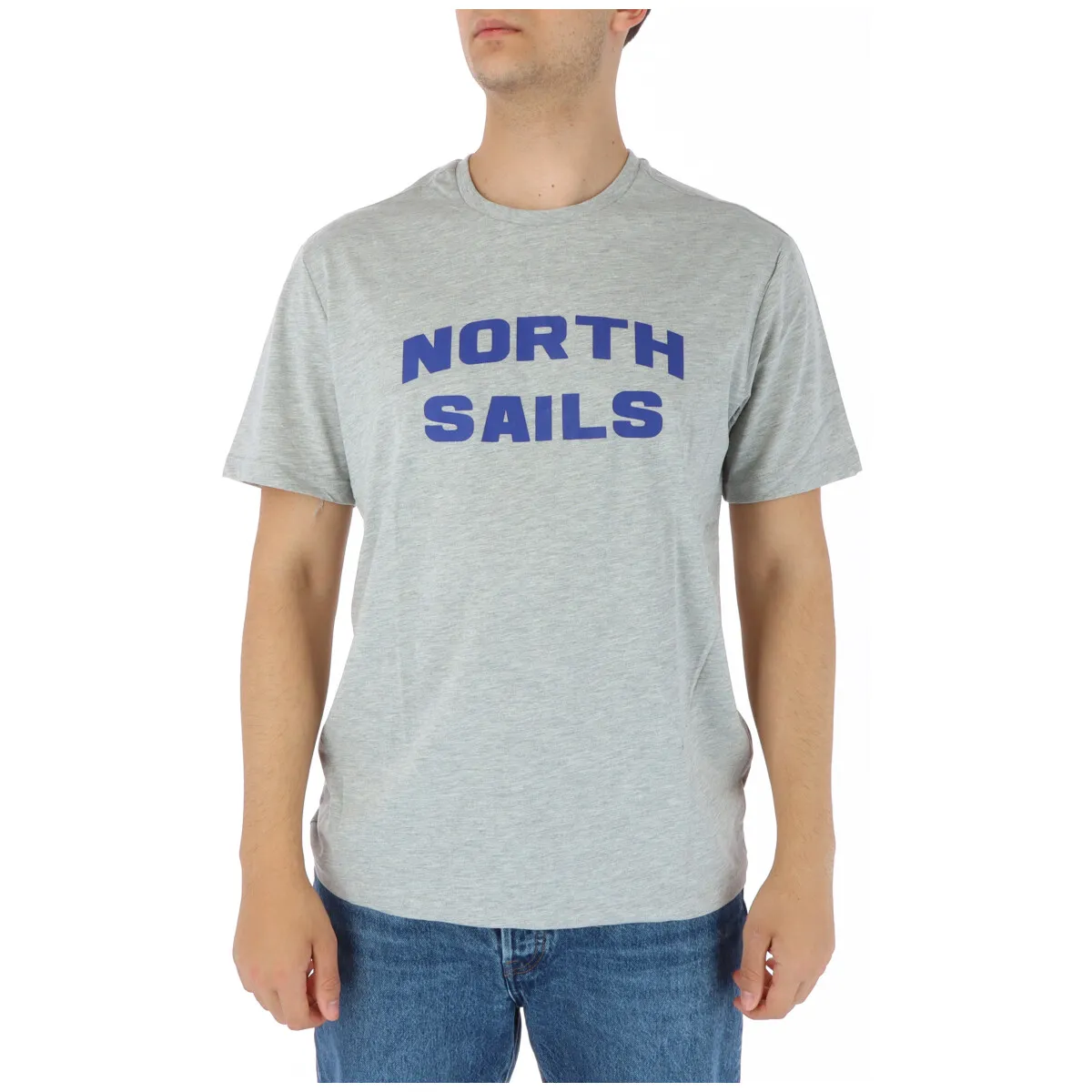 Herren T-Shirt Grau 350491