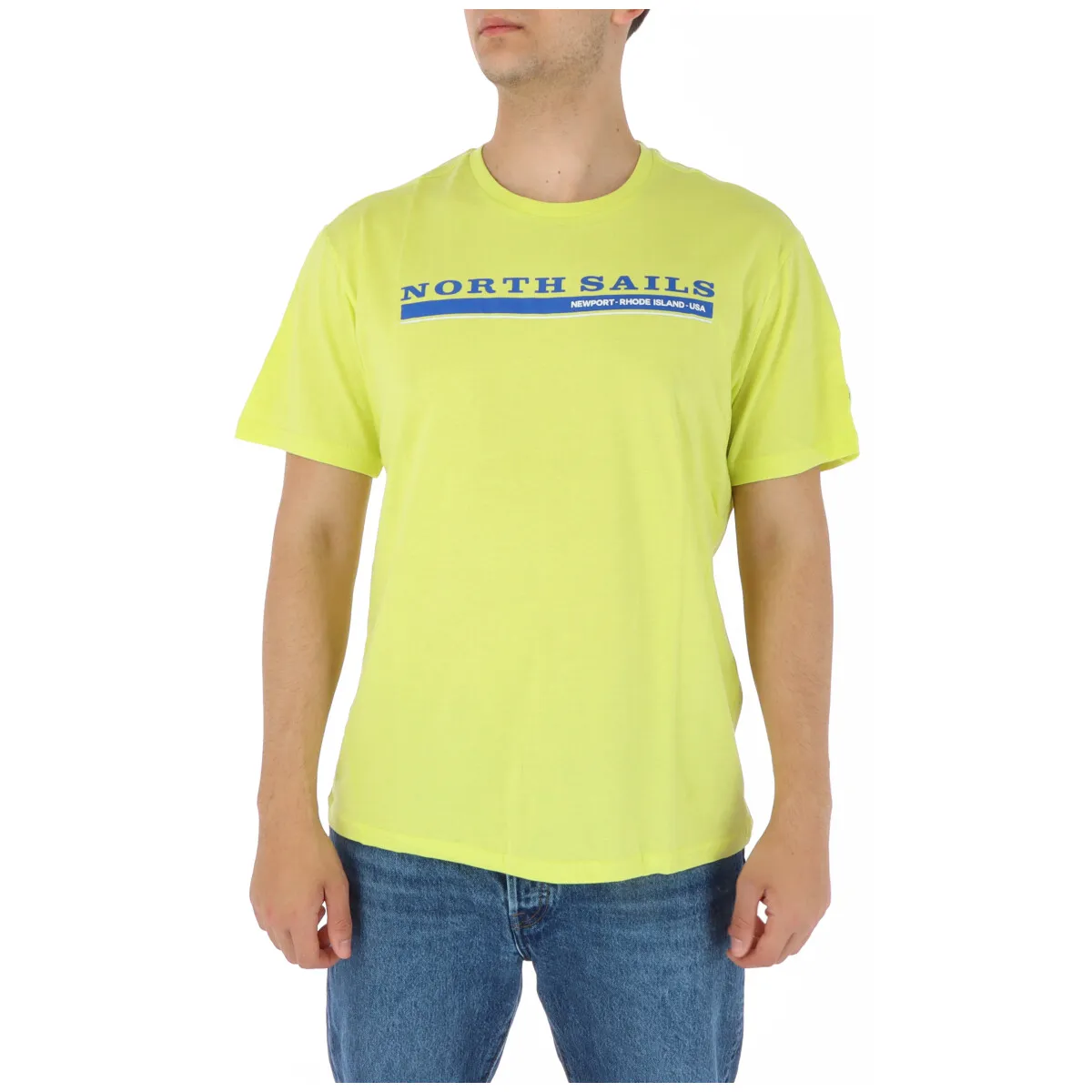 Herren T-Shirt Gelb 350489