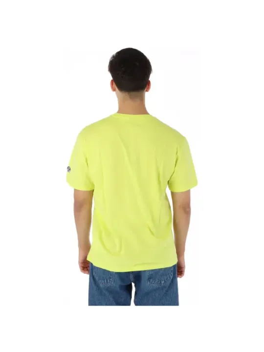 Gelbes North Sails Segel T-Shirt