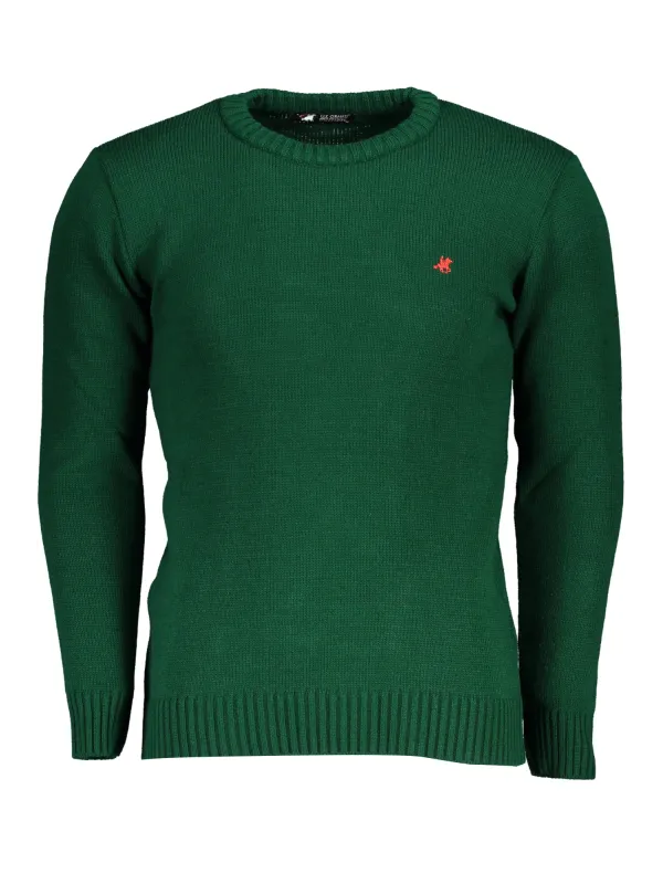 U.S. GRAND POLO Herren PULLOVER Grün | online kaufen