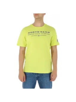 Gelbes North Sails Newport T-Shirt