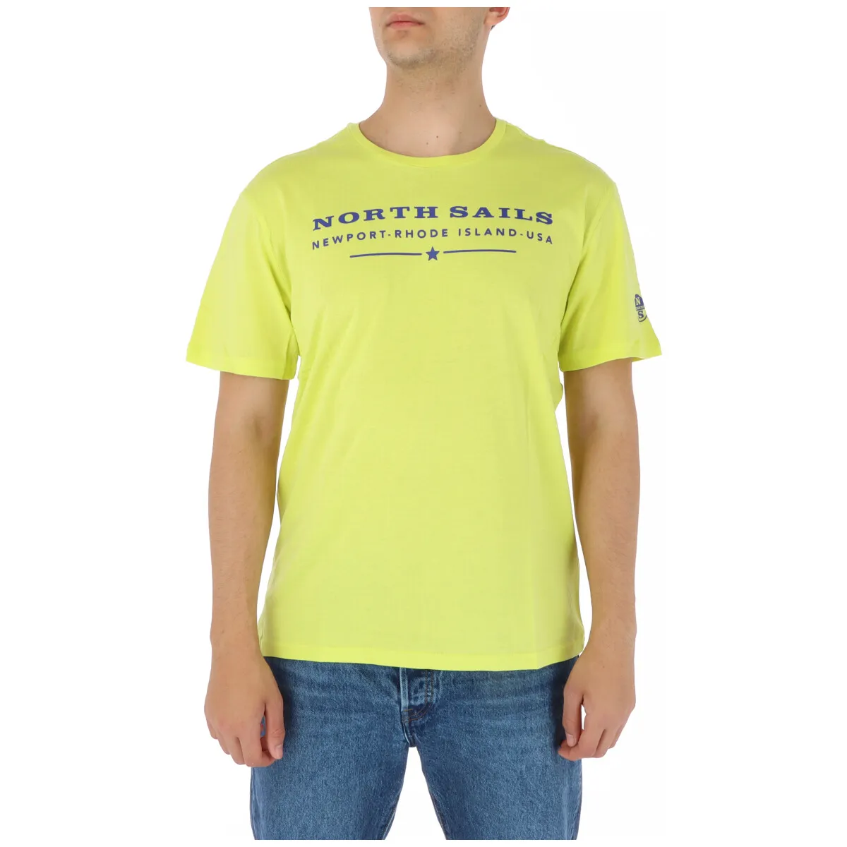 Herren T-Shirt Gelb 350488