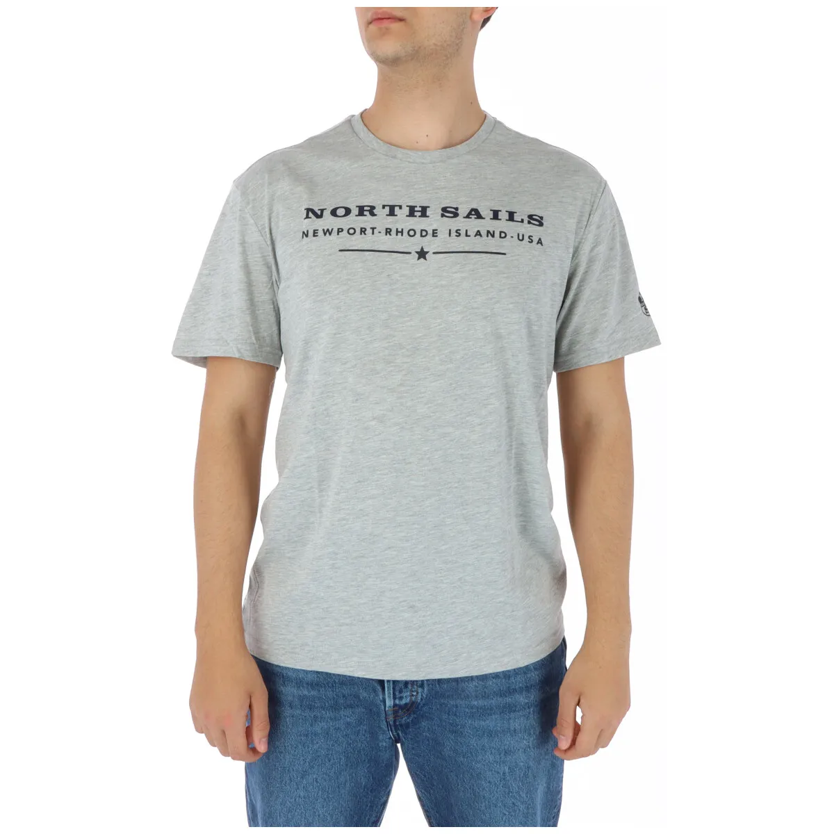 Herren T-Shirt Grau 350487