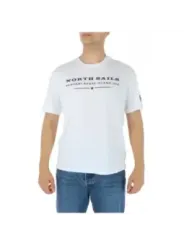 Weißes North Sails T-Shirt Newport