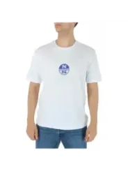 North Sails Herren T-Shirt blau weiß