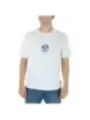 North Sails Herren T-Shirt blau weiß