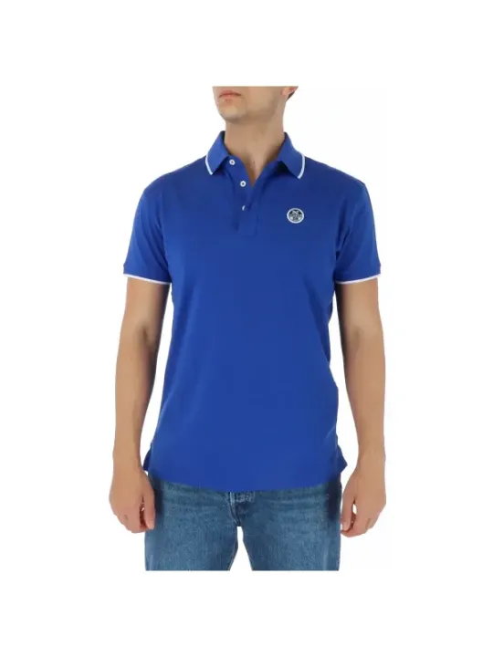 Dunkelblaues North Sails Poloshirt
