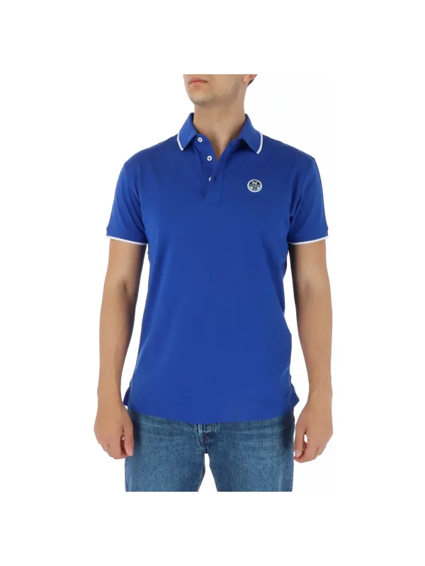 Dunkelblaues North Sails Poloshirt