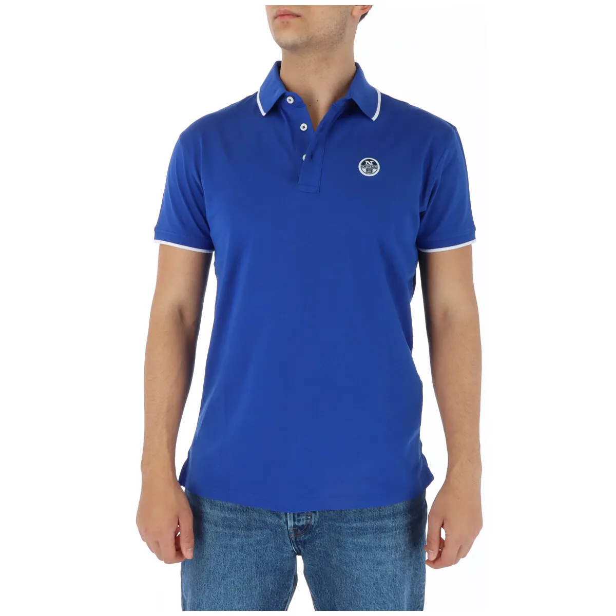 North Sails Herren Polo Blau 350481