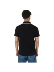 Schwarzes North Sails Polohemd