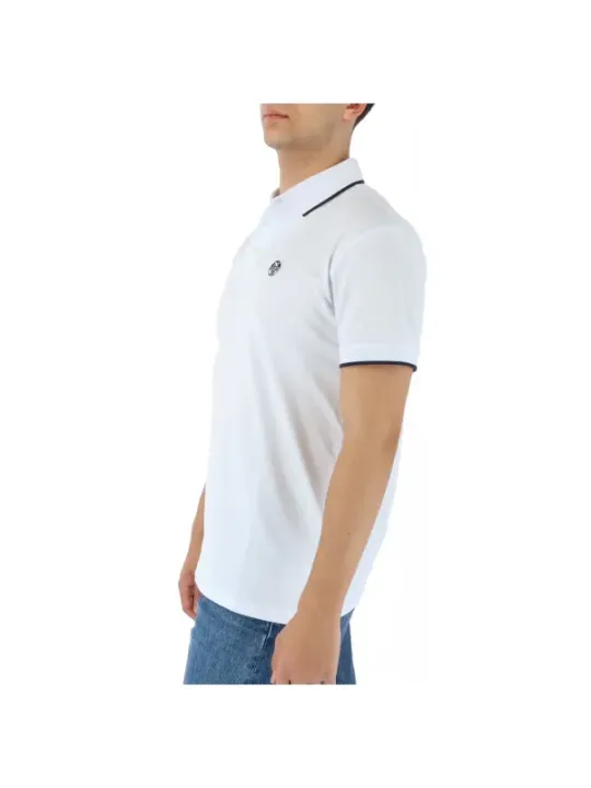Weißes North Sails Poloshirt mit Logo