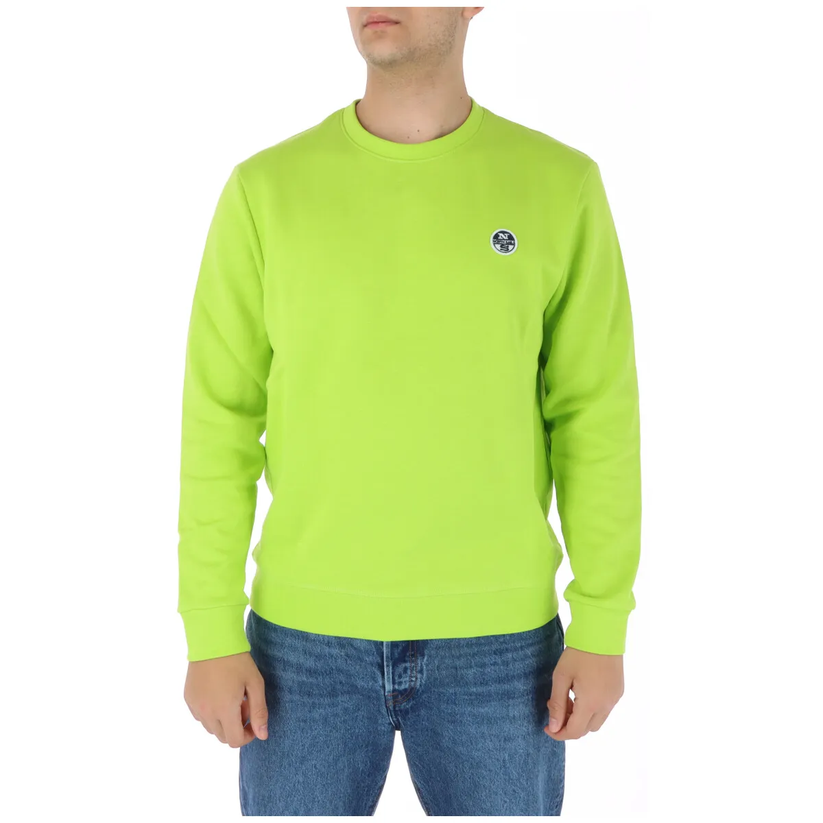 Herren Fleece Grün 350476