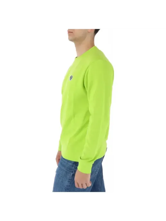 North Sails gelbgrüner Sweatshirt Mann