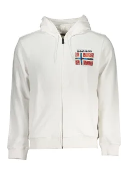 Napapijri Herren Sweatshirt Weiß mieten - Flex-Fashion Verleih