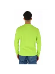 Weißes Sweatshirt mit grauem Streifen