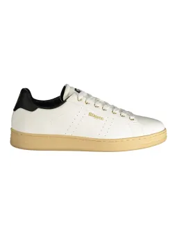 Blauer Herren Sneaker mieten - Weiß, Größe 46 bei Flex-Fashion