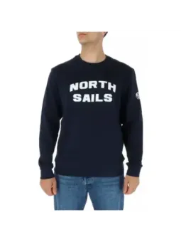 Navy North Sails Logo Sweatshirt