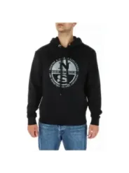 Schwarzer North Sails Kapuzenpullover