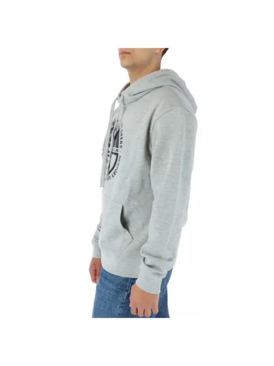 Leichter grauer North Sails Kapuzenpullover