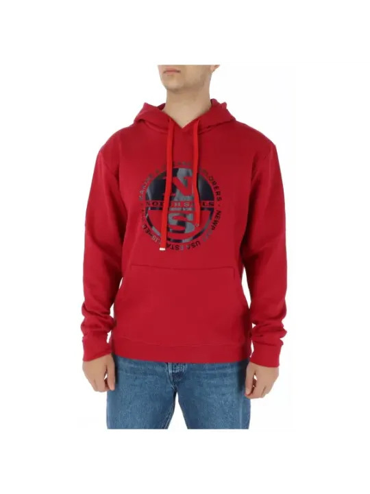 Roter North Sails Kapuzenpullover USA