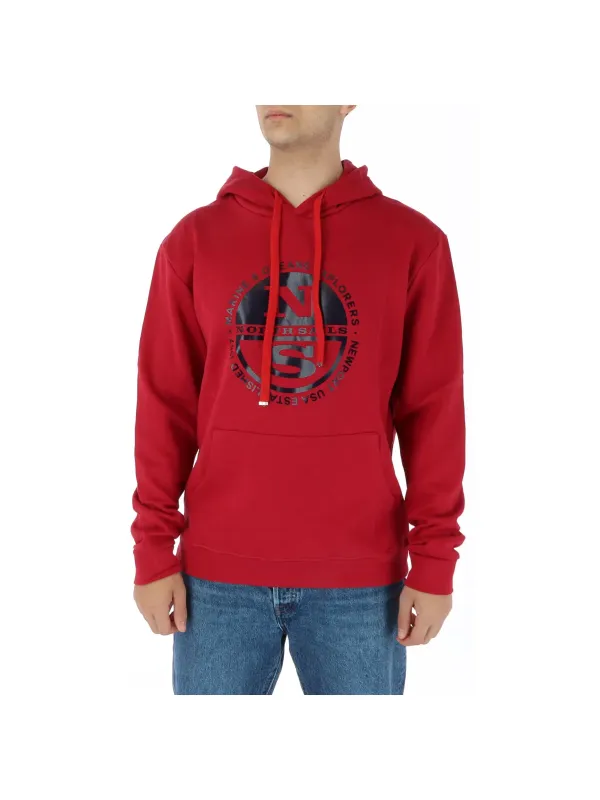 Roter North Sails Kapuzenpullover USA