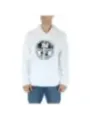 Weißer Kapuzenpullover North Sails Logo