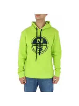 North Sails Neon Gelb Kapuzenpullover