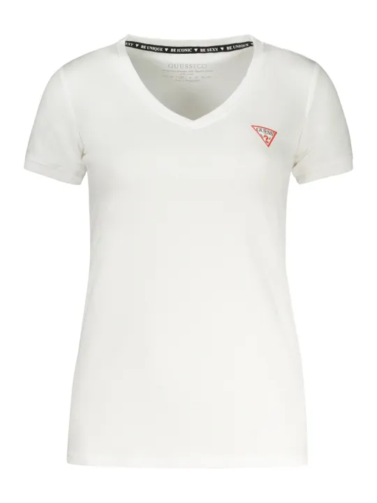 GUESS JEANS Damen T-SHIRT Weiß | online kaufen