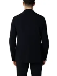 Schwarze Armani Exchange Herrenjacke aus Wolle