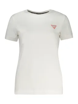 GUESS JEANS Damen T-Shirt Weiß mieten | Flex-Fashion Verleih