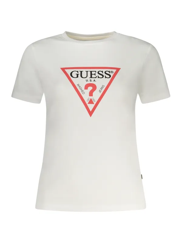 GUESS JEANS Damen T-SHIRT Weiß | online kaufen