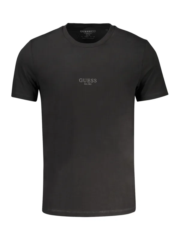 GUESS JEANS Herren T-SHIRT Schwarz | online kaufen