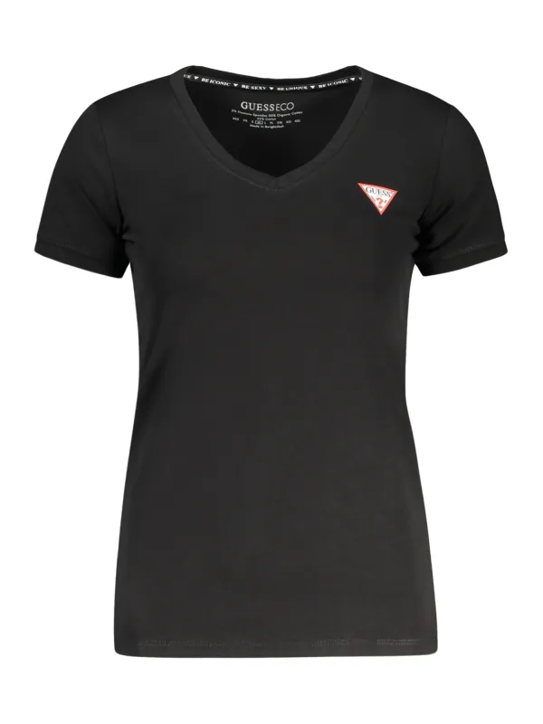 GUESS JEANS Damen T-SHIRT Schwarz | online kaufen