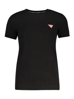 Stylisches GUESS Damen T-Shirt Schwarz mieten bei Flex-Fashion