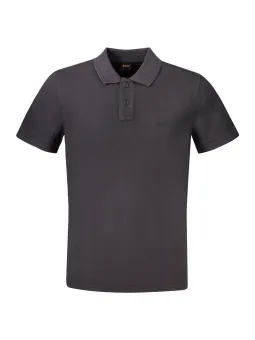 Boss Herren Kurzarm-Polo Schwarz mieten | Flex-Fashion Verleih
