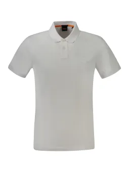 Boss Herren Poloshirt Weiß mieten – Flex-Fashion Verleih