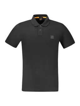 Boss Herren Schwarz Poloshirt mieten | Flex-Fashion Verleih