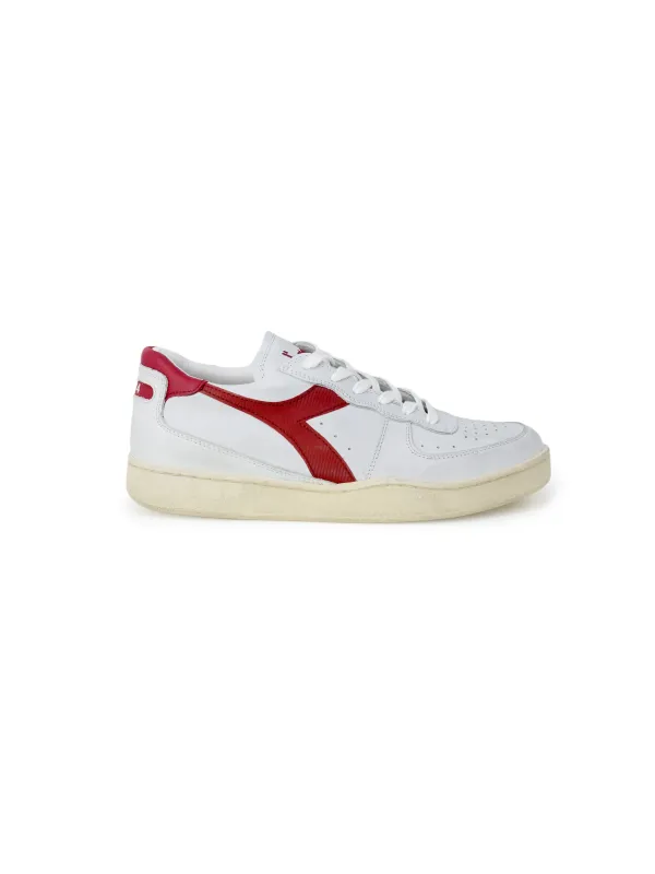 Weiß-rote Diadora Heritage Sneaker