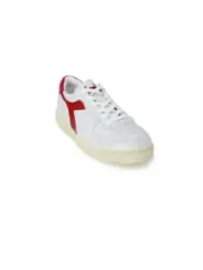 Weiße Diadora Heritage Sneakers mit Streifen