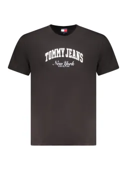 Tommy Hilfiger Herren KURZARM-T-SHIRT Schwarz
