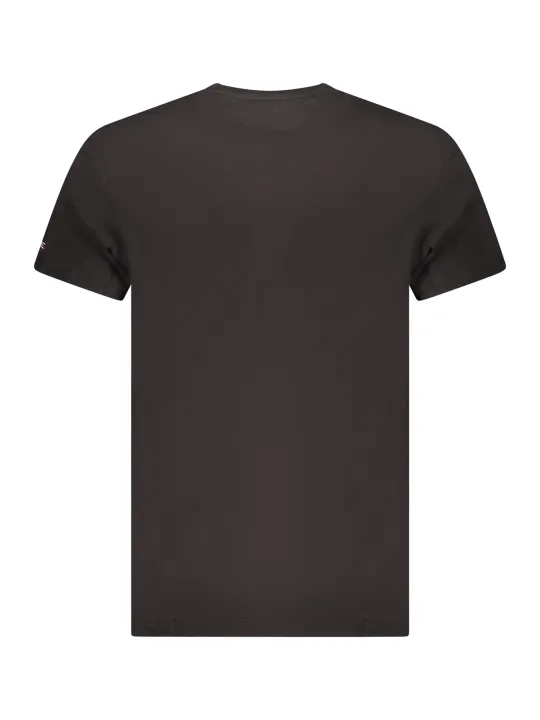Tommy Hilfiger Herren KURZARM-T-SHIRT Schwarz