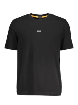 Boss Herren T-Shirt Schwarz mieten | Flex-Fashion Verleih
