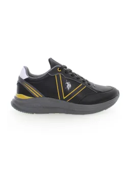 Miete stilvolle U.S. POLO Herren Sneaker Schwarz | Flex-Fashion