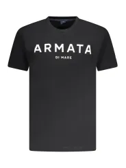 Armata Di Mare Herren KURZARM-T-SHIRT Schwarz
