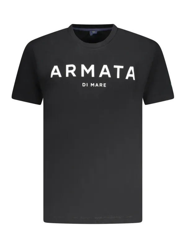 Armata Di Mare Herren KURZARM-T-SHIRT Schwarz