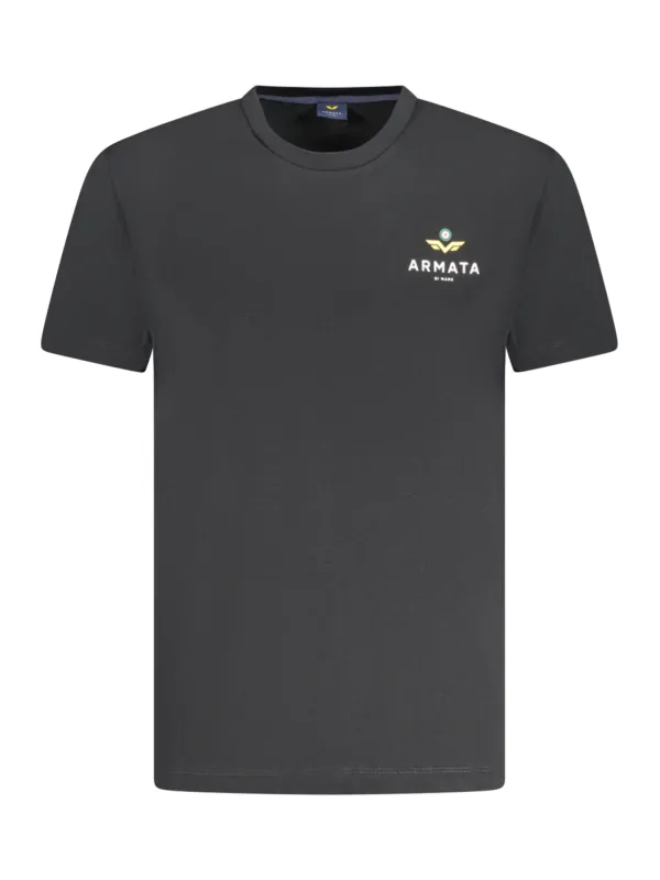 Armata Di Mare Herren KURZARM-T-SHIRT Schwarz