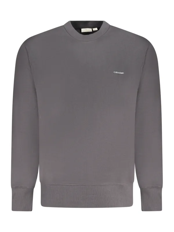 Calvin Klein Herren LANGARM-SWEATSHIRT Schwarz